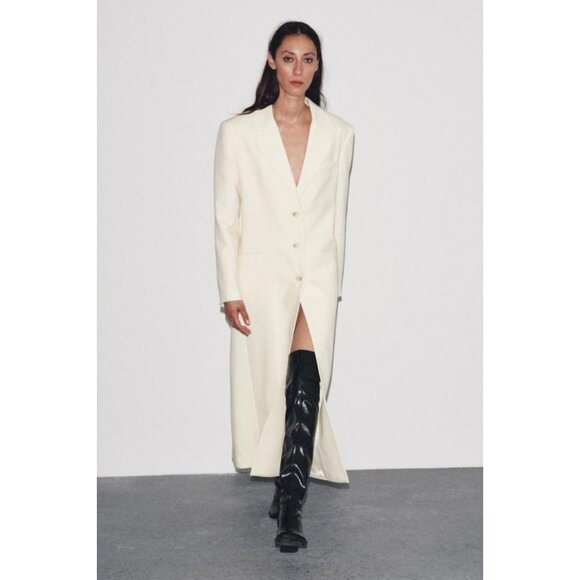 ZARA ZW COLLECTION LIMITED EDITION FROCK COAT - Picture 4 of 9